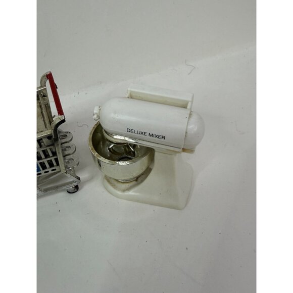 LOT 3 Vintage 1990s ACME Refrigerator Magnets Stand Mixer Blender Shopping Cart - Picture 4 of 12